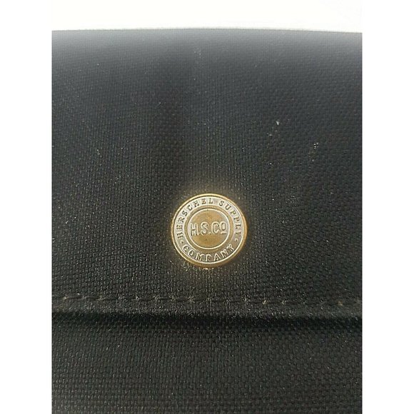Herschel Supply Vintage Women Wallet Black Canvas Original 8" X 4" Ziparound - Picture 12 of 12